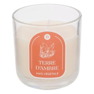 Bougie Parfumée En Verre "floa" 115g Ambre
