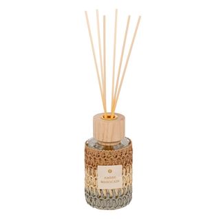 Diffuseur De Parfum En Verre "zaya" 220ml Ambre Marocain