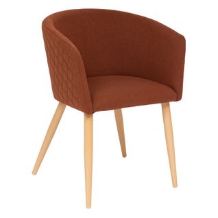 Fauteuil Repas Tissu Ambre Marlo Atmosphera