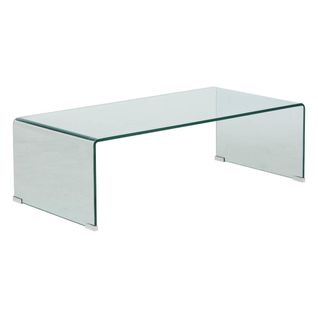 Table Basse "lenia" Transparent 110x55x38cm