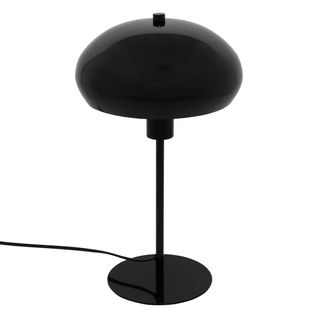 Lampe Champignon à Poser "savio" Noir H38cm