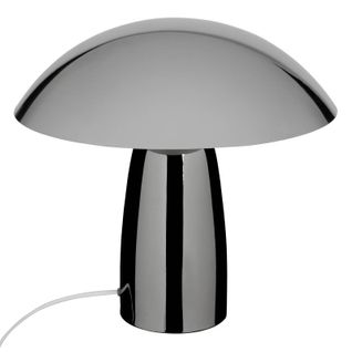 Lampe Champignon Omia 34 Cm Chromé Atmosphera