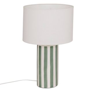 Lampe à Poser Champignon Secteur Frida Vert H47cm