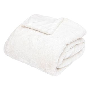 Plaid Four Tilde Blanc 130x180