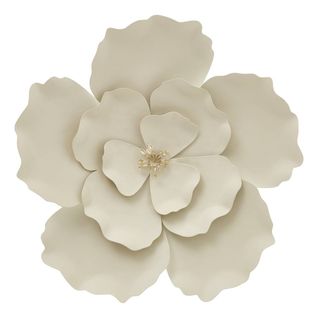 Décoration Murale Flok 29x29cm Beige