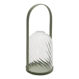 Lanterne Fleur De Rose H20cm