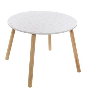 Table Pour Enfant En Bois Motif Étoiles D 60 Cm