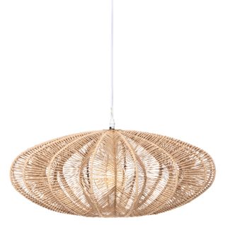Luminaire Suspension Beige Nature D 57 Cm