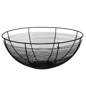 Corbeille à Fruits En Métal Noir D 32 Cm