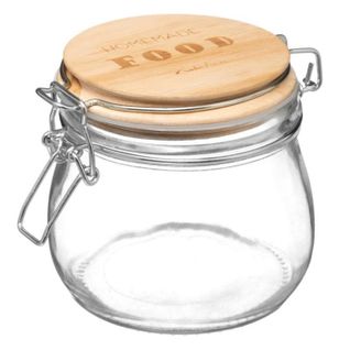 Bocal En Verre "wording" 0,5l Transparent