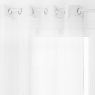 Voilage 135x240 cm MOLY Blanc