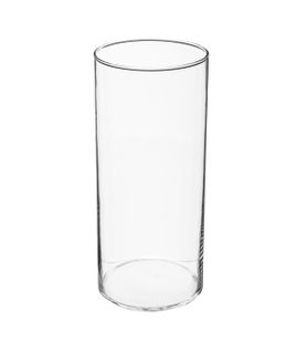 Vase Cylindre Transparent H 30 Cm