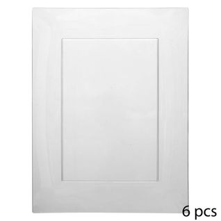 Lot De 6 Assiettes Plates Tokyo 30x22.5