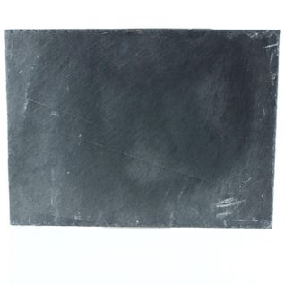 Assiette De Présentation "ardoise" 40cm Gris