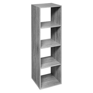 Etagère 4 Cases Haut Mix Gris 5five