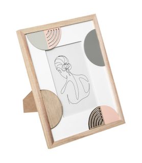 Cadre Photo En Bois Et Verre  Pour Photo 10 X 15 Cm