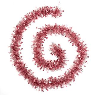 Guirlande De Noël Pois "colorama" 200cm Rose