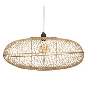 Luminaire Suspension En Bambou D 60 Cm