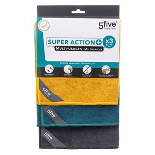 3 Chiffons Microfibre 30x40cm