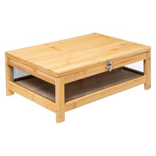 Cave À Fromage et Plateau "bambou" 39cm Naturel