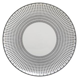 Assiette plate Ø27 cm LUNIS noir