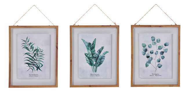 Cadre verre feuille 38x48 ATMOSPHERA Multicouleur