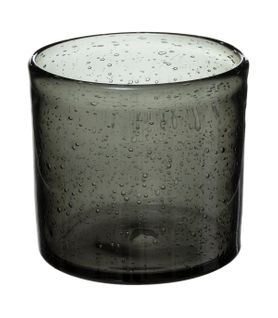 Photophore En Verre Avec Bulles D 12.4 Cm