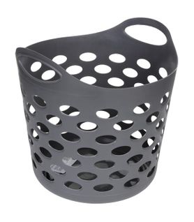 Panier À Linge Gris 28l