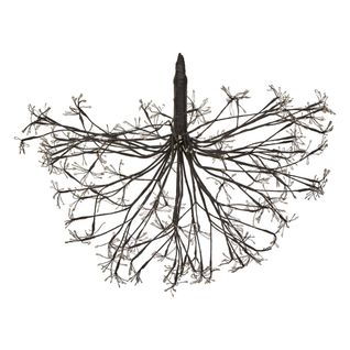 Décoration Extérieure Boule Fleur Lumineuse Métal 1080 LED D.60cm