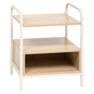 Chevet 1 Tablette 1 Niche Curvy Beige 5five