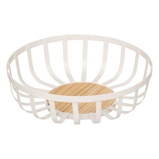 Corbeille à Fruits Balm L28cm Blanc