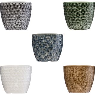 Cache-pot motifs D. 14 cm ARAN Divers modèles