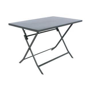 Table Pliante Rectangulaire Greensboro - 4 Places - Graphite