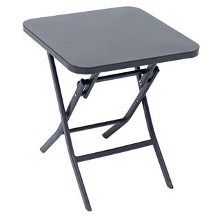 Table D'appoint Pliante 40x40 Greensboro Graphite Hespéride