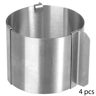 4 Petits Moules Extensibles Inox