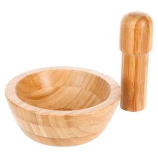 Mortier et pilon bambou  naturel