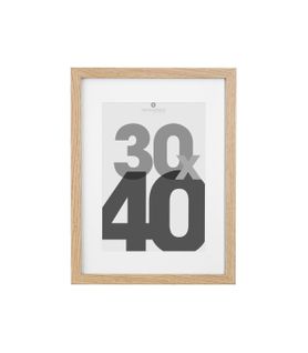 Cadre Photo En Bois Naturel Pour Photo 30 X 40 Cm