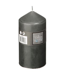 Bougie Ronde Grise H.14