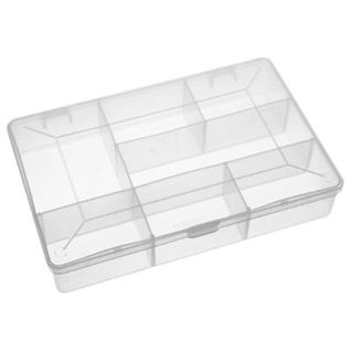 Boîte De Rangement "compartimenté" 27cm Transparent