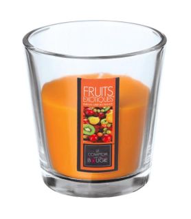 Bougie Verre Parfumée Fruits Exotiques 90g