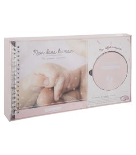 Coffret Naissance Album Photos Et Boîte à Empreinte