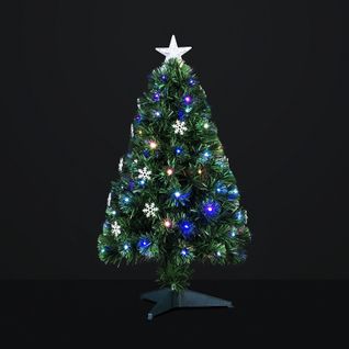 Sapin De Noël 90 Cm Vert Lumineux Vilnius - Vert