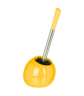 Brosse Wc Avec Support En Céramique Jaune Moutarde