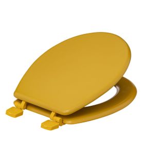 Abattant Wc  Standard  En Bois Jaune