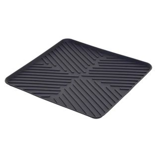 Tapis Egouttoir Fond D'évier "néo" 30x30cm Gris