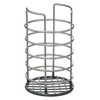 Pot à Ustensiles Métal Gris