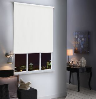 Store Enrouleur Occultant Uni - 70x250 Cm - Blanc