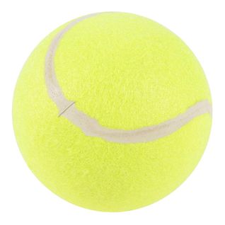 Jouet Pour Chien "balle De Tennis" 15cm Jaune