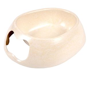 Gamelle Pour Chien et Chat "bambou" 16cm Naturel