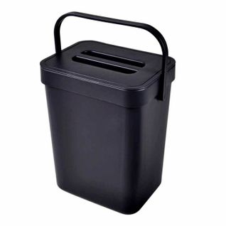 Poubelle De Compost Accrochable "merle" 5l Anthracite